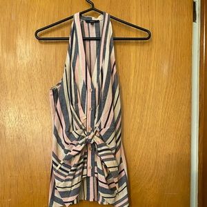 SMALL LINEN SMALL ROMPER